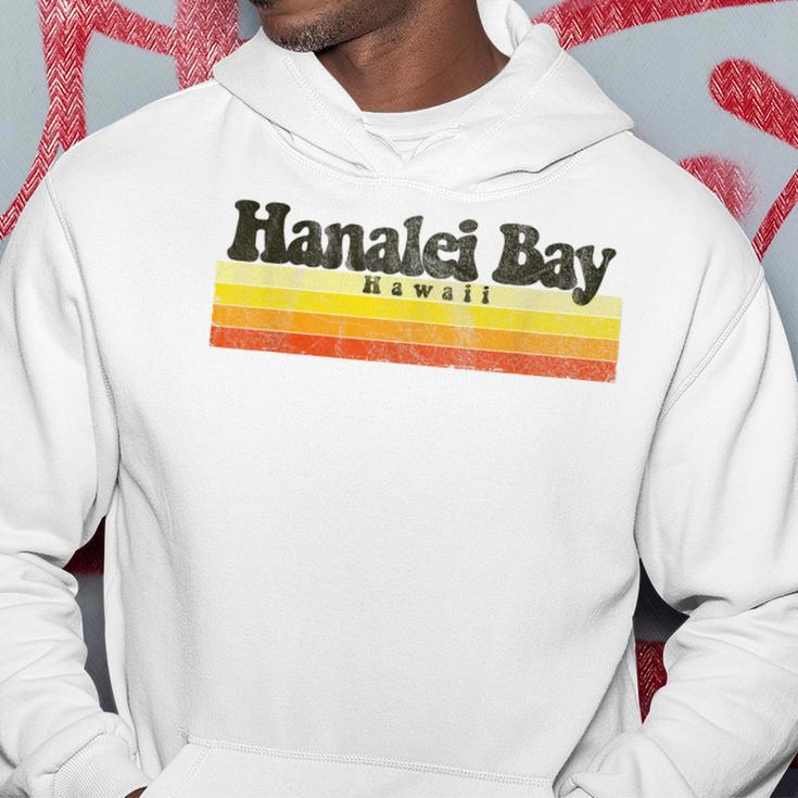 Vintage Retro 70S 80S Hanalei Bay Hawaii Hoodie Unique Gifts