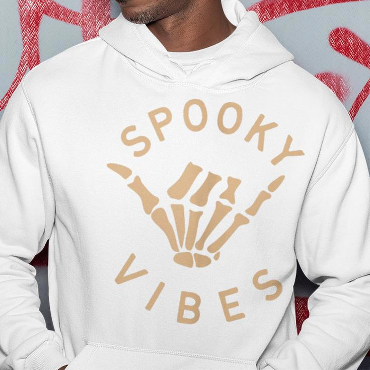 Vintage Spooky Vibes Trick-Or-Treat Scary Horror Hoodie Unique Gifts