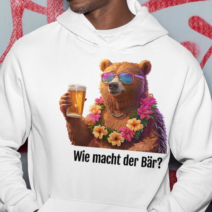 Wie Machcht Der Bär Hoodie Lustige Geschenke