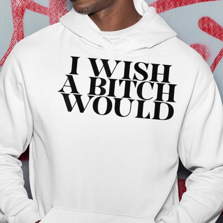 I Wish A Bitch Would Slap A Hoe Meme Try Me Hoodie Unique Gifts