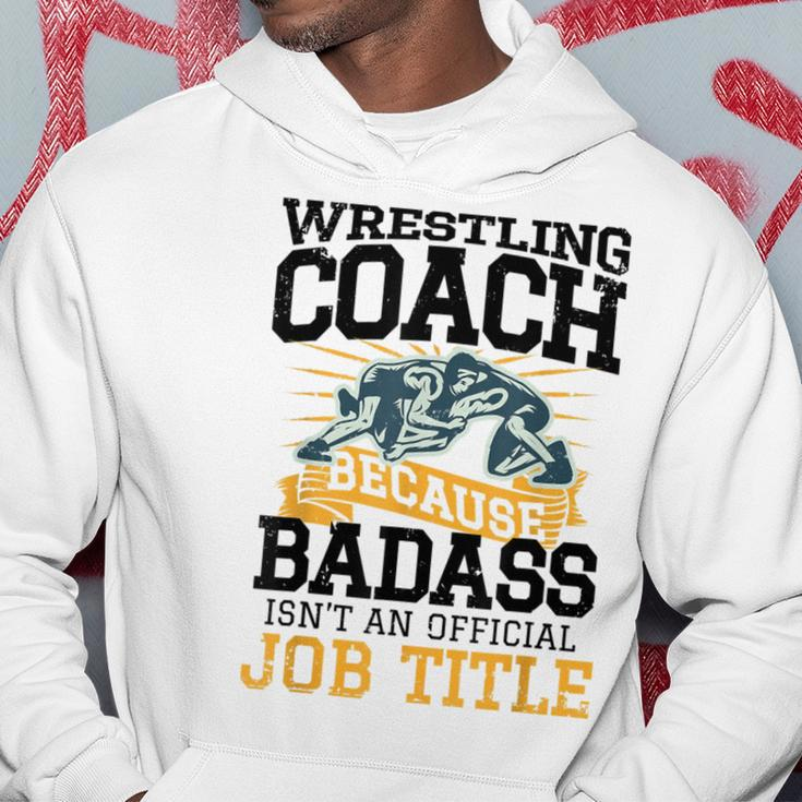 Wrestling Coach Vintage For Wrestle Man Hoodie Unique Gifts
