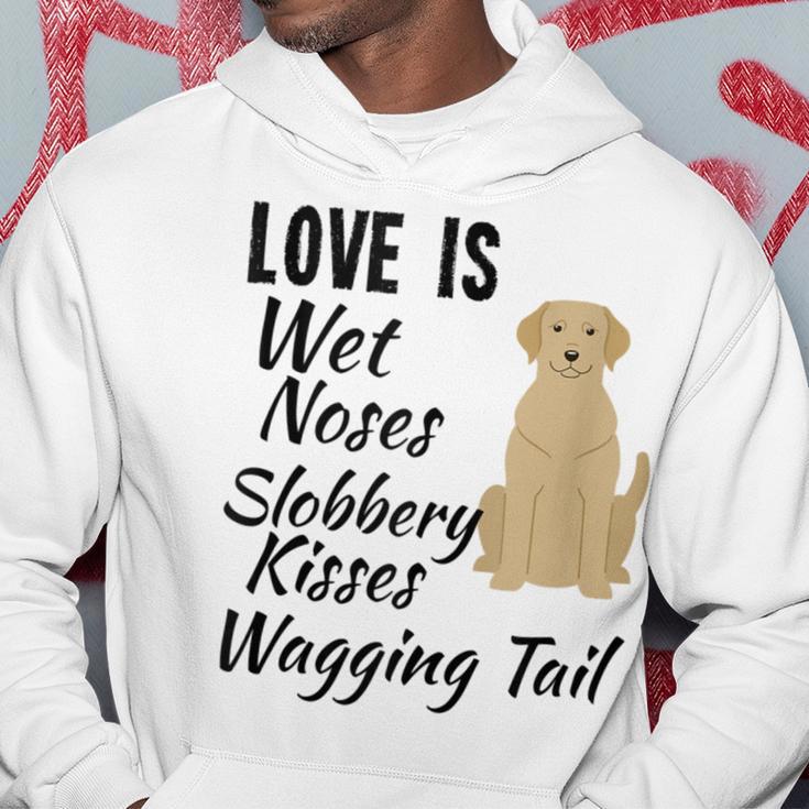 Yellow Labrador Retriever Dog Love My Lab Quote Saying Hoodie Unique Gifts