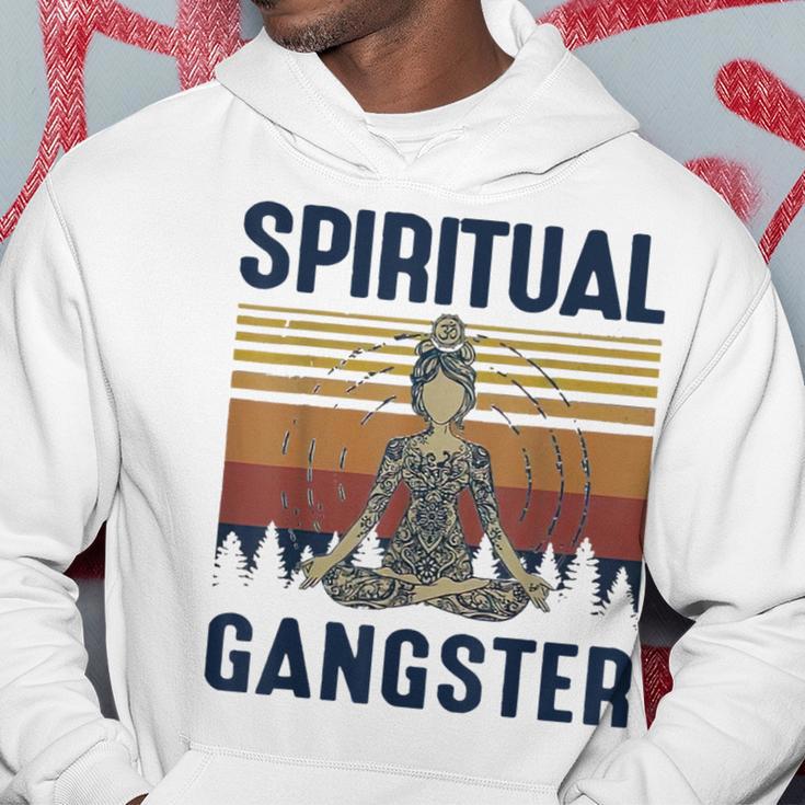 Yoga Girls Spiritual Gangsters Vintage Yoga Lover Hoodie Unique Gifts