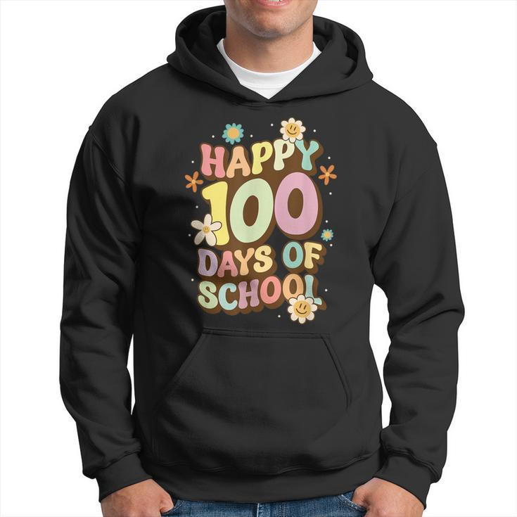 100Th Days Of School Happy 100 Days Of School Hoodie