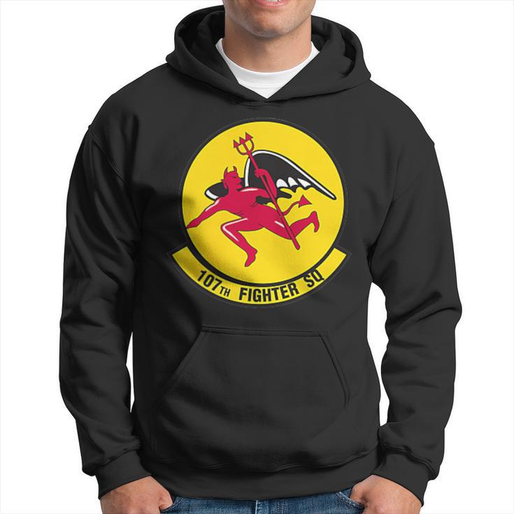107Th Fighter Squadron Air Force A-10 Military Veteran Patch Hoodie
