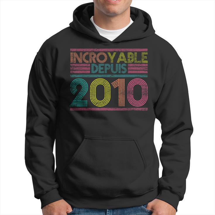 Sweat à Capuche "Enfin 18 Ans Je Sais Tout" - Cadeau Humour Pour Fils Majeur | Taille Unique Classique