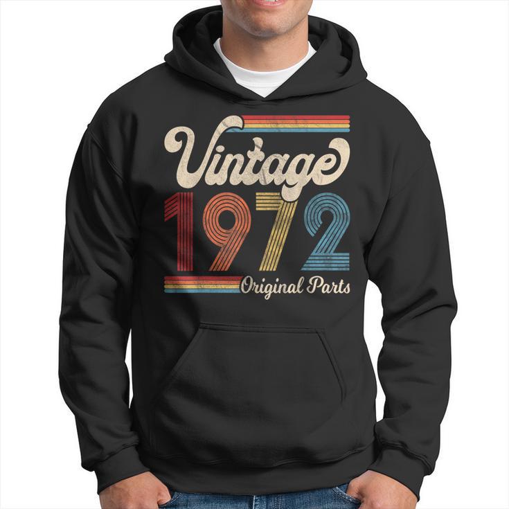 1972 Vintage 1972 Birthday Women Born Made 1972 Hoodie