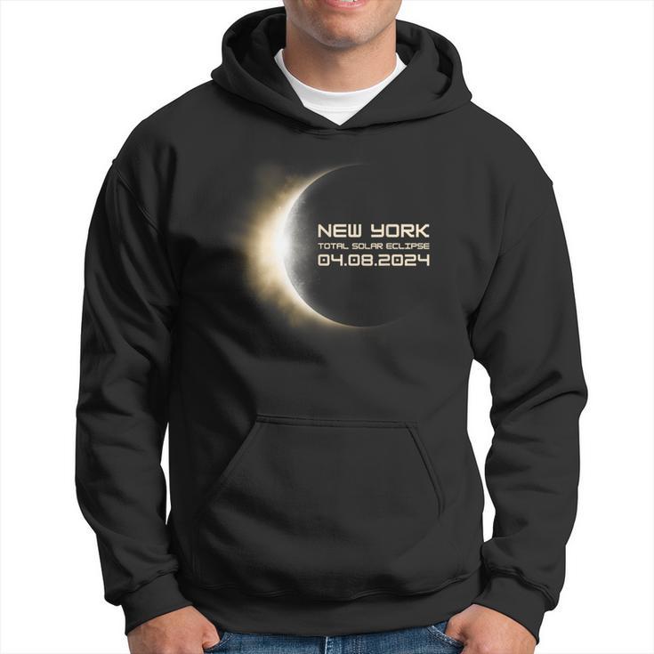 2024 Solar Eclipse New York Souvenir Totality Hoodie