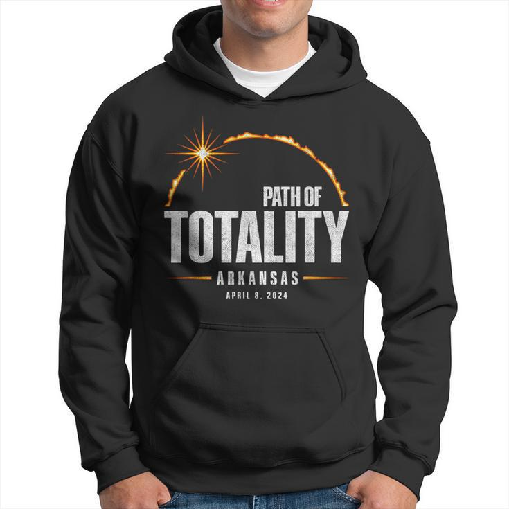 2024 Total Eclipse Path Of Totality Arkansas 2024 Hoodie