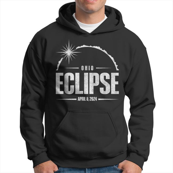 2024 Total Eclipse Path Of Totality Ohio 2024 Hoodie