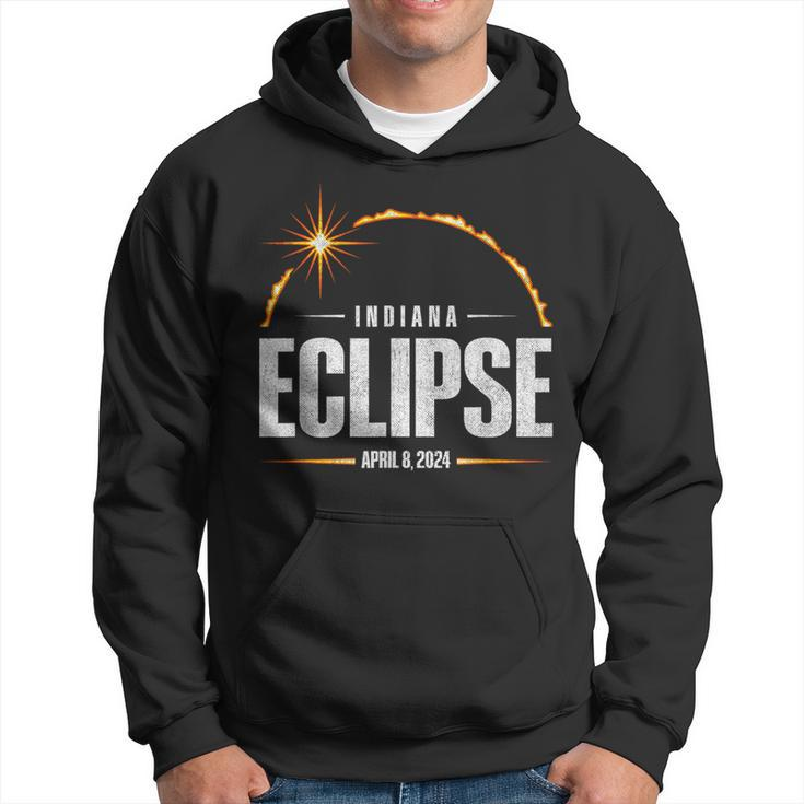 2024 Total Solar Eclipse Indiana Total Eclipse 2024 Hoodie