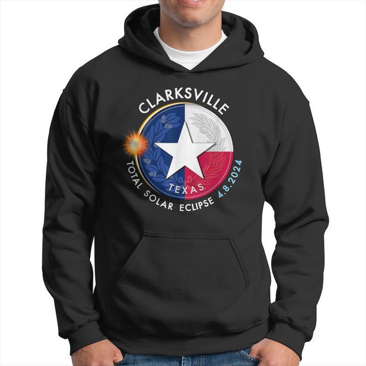 2024 Total Solar Eclipse Totality Clarksville Texas 28 Hoodie