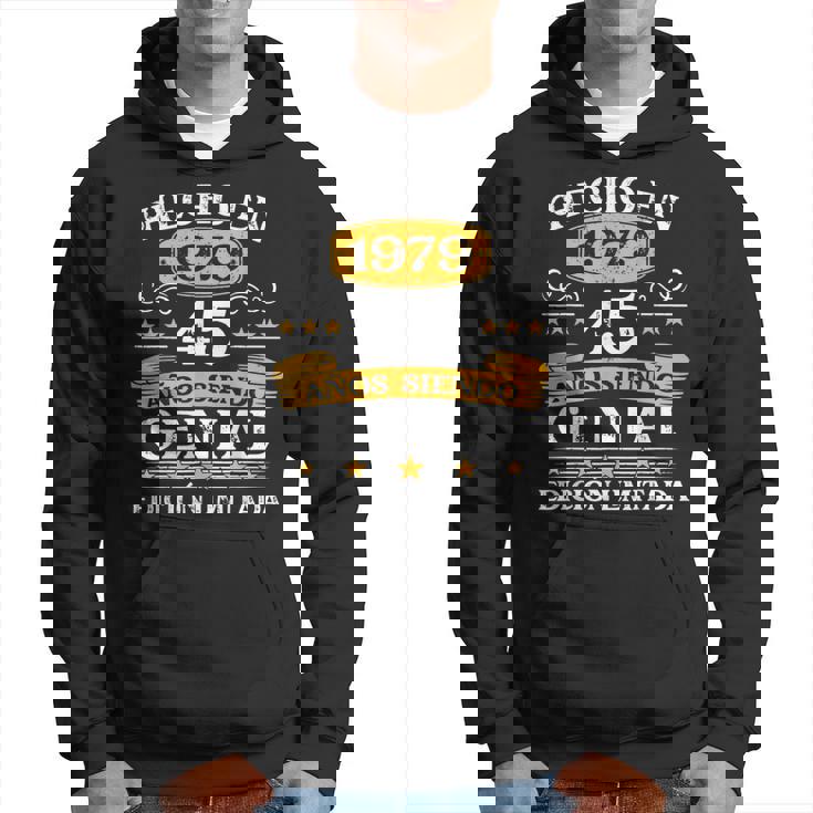 45 Años Cumpleaños Regalo Hombre Hecho En 1979 Hombre 1979 Sudadera