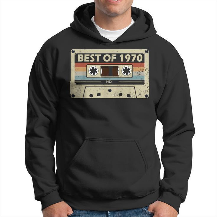 51Th Birthday 51 Year Old Music Cassette Best Of 1970 Hoodie