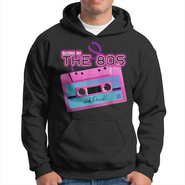 80S Nostalgia Vintage Graphic Pop Culture Icons Hoodie