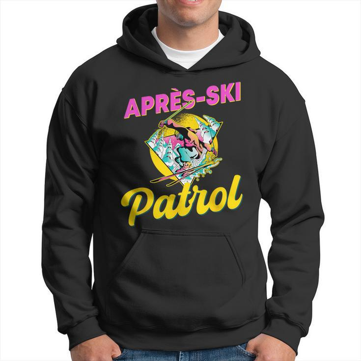 80S Retro Apres-Ski Patrol Wear 90S Skiing Hoodie