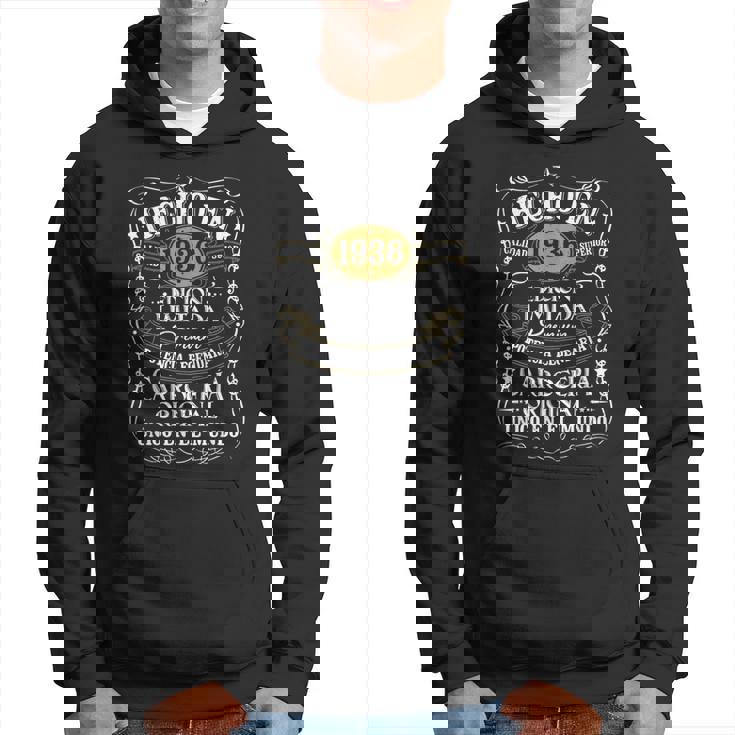 88 Cumpleaños 88 Años Hombre Hecho En 1936 Vintage Regalo Sudadera
