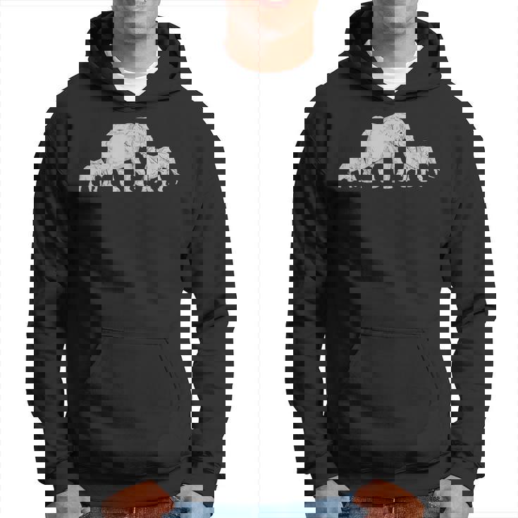 Africa Safari Family Animal Lover Zoo Keeper Elephant Hoodie