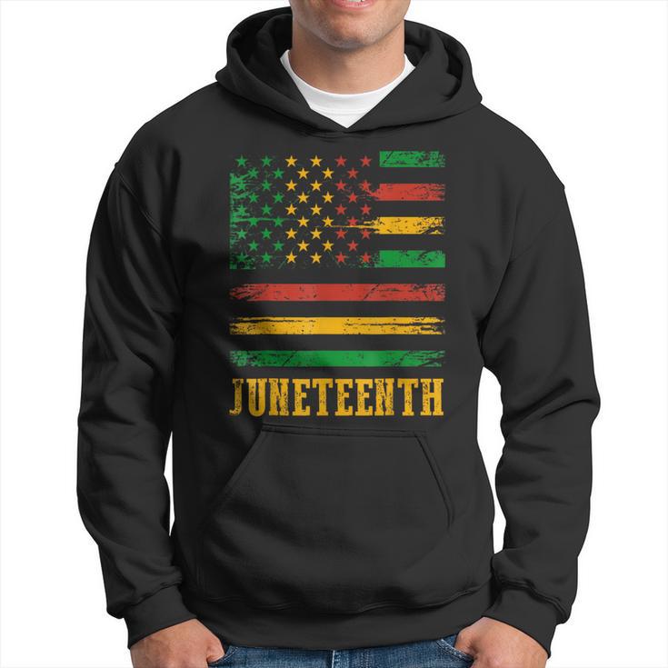 African American History Junenth Flag 1865 Hoodie