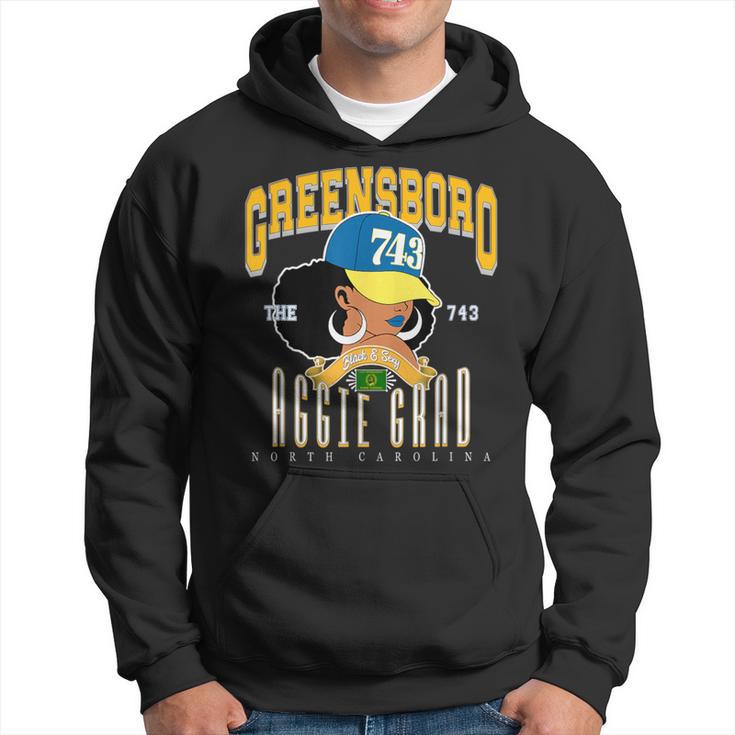 Aggie Grad Hbcu Alumni Pride 743 Greensboro Nc Hoodie