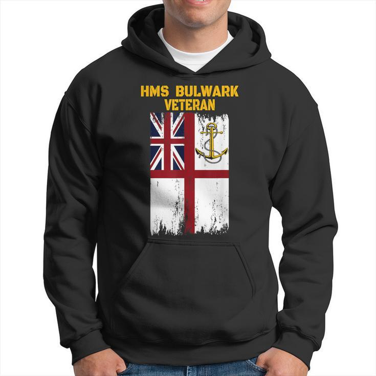 Aircraft Carrier Hms Bulwark R08 Veterans Day Father's Day Hoodie