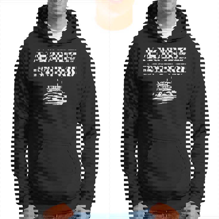 Alcatraz Jail Prisoner Inmate Prison Costume Fancy Dress Hoodie