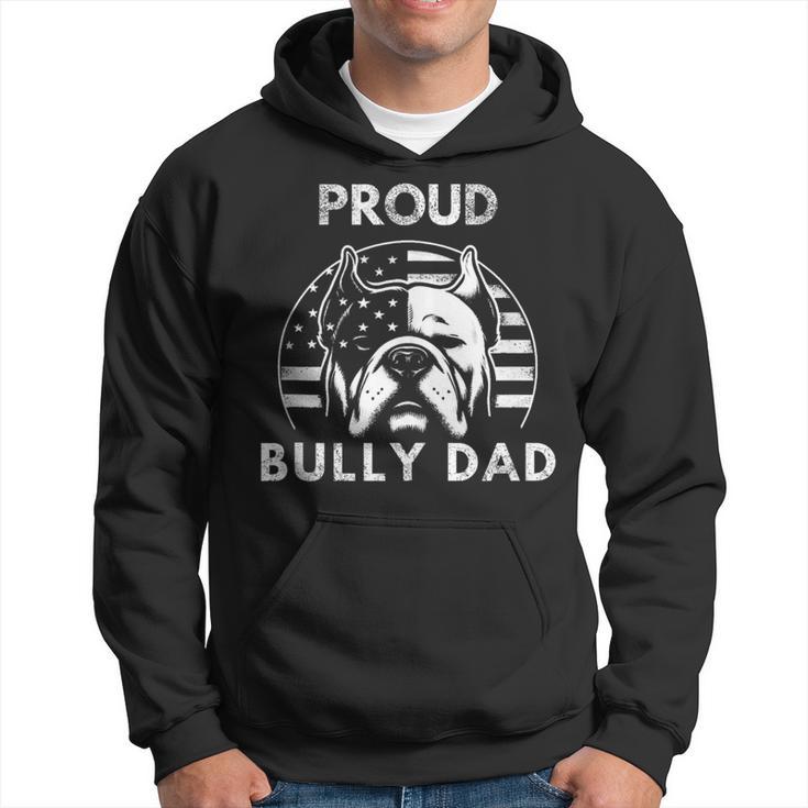 American Bully Xl Unterstützung Der Rasse Stolzer Bully Papa Kapuzenpullover