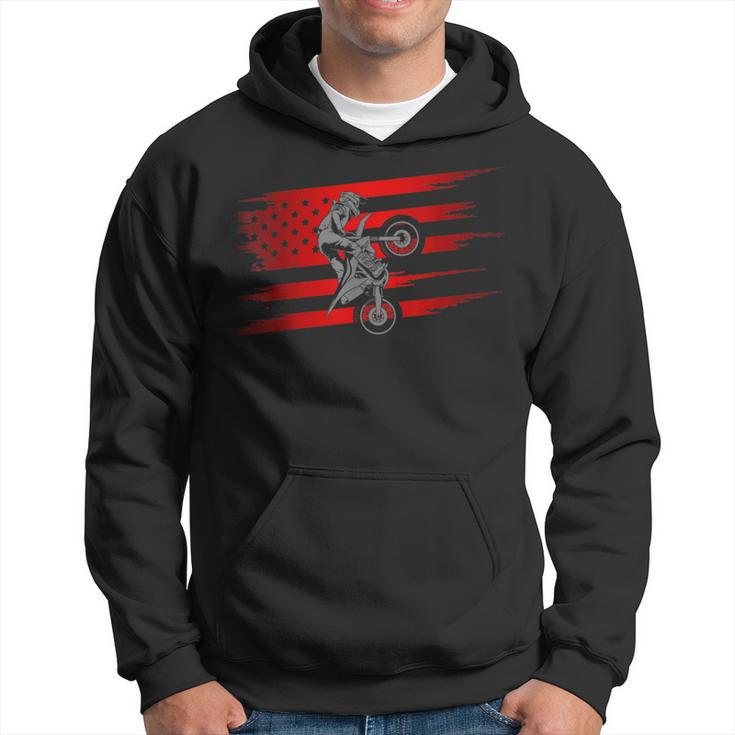 American Flag Motocross Apparel Motocross Dirt Bike Hoodie