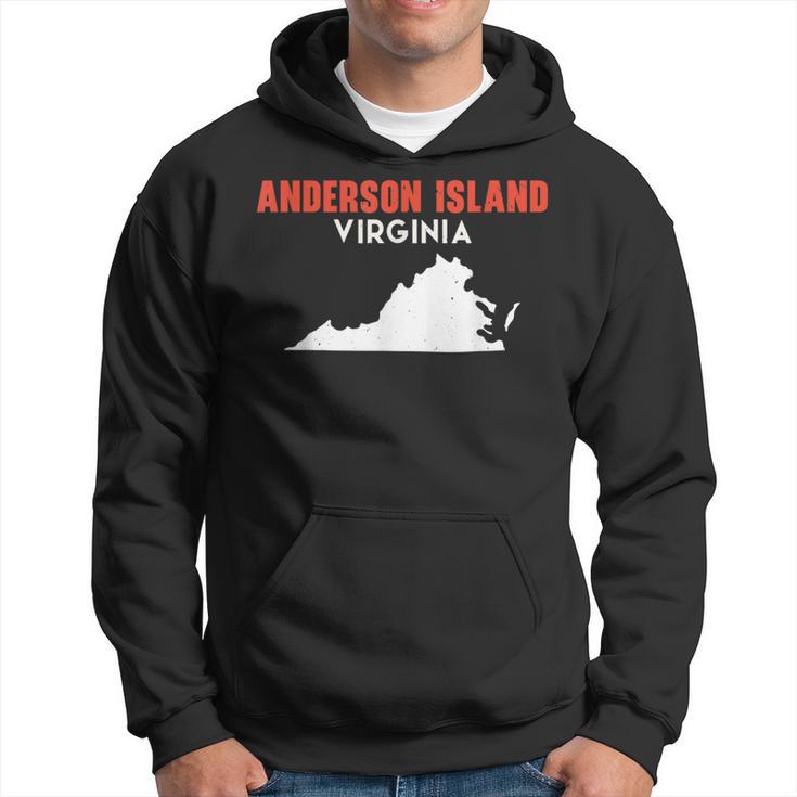 Anderson Island Washington Usa State America Travel Washingt Hoodie