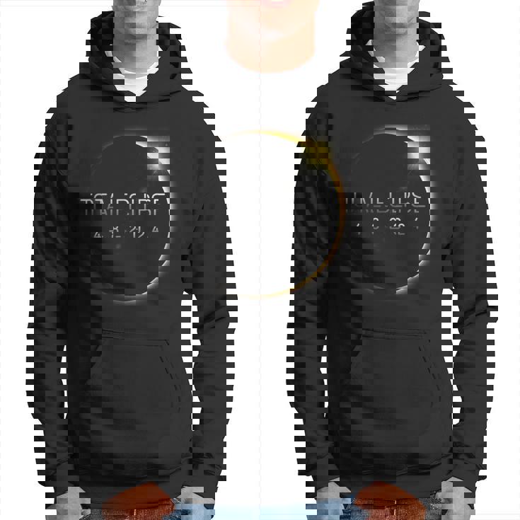 April 8Th 2024 Total Solar Eclipse Totality Solar Eclipse Hoodie April 8Th 2024 Total Solar Eclipse Totality Solar Eclipse Hoodie