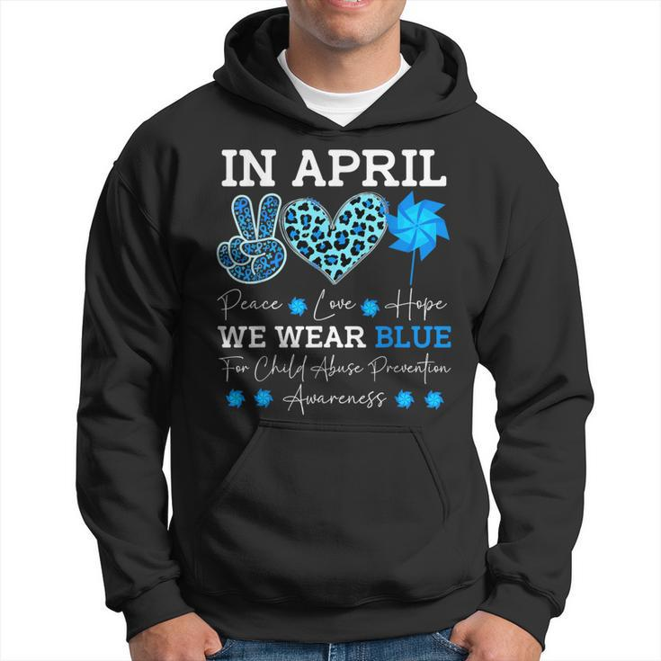 April Wear Blue Child Abuse Prevention Child Abuse Awareness Hoodie