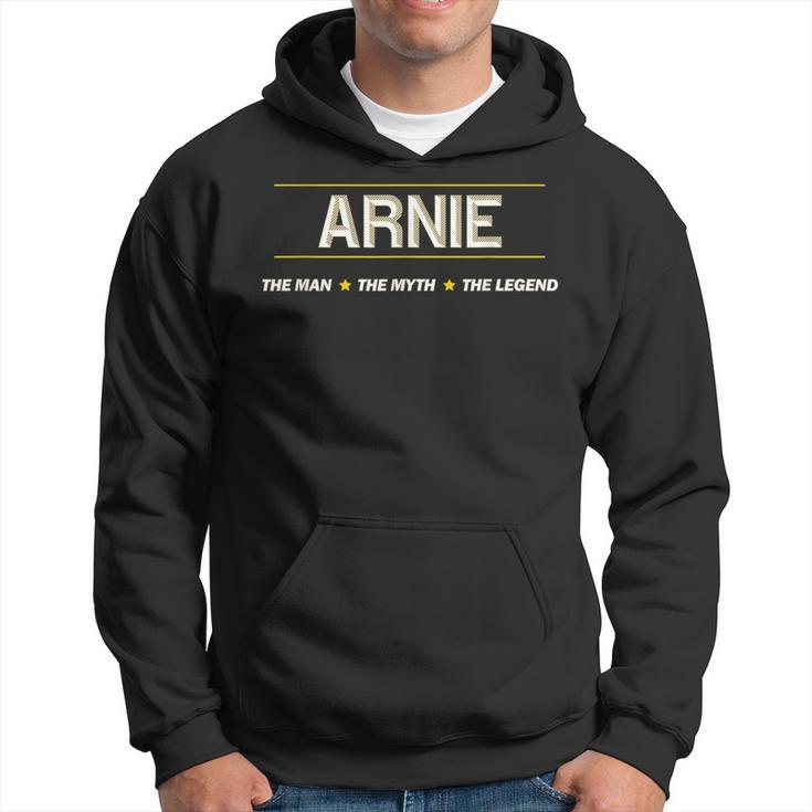 Arnie The Man The Myth The Legend Boys Name Hoodie