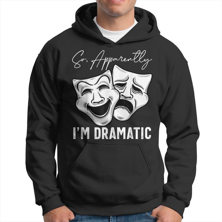 Theater Lover Drama Student Musical Actor Drama Hoodie