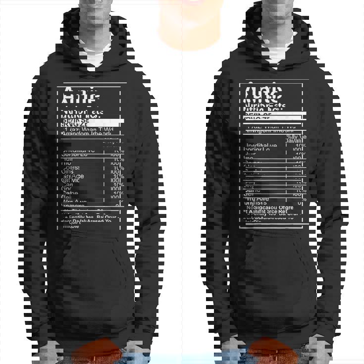 Auntie Nutrition Facts Hoodie