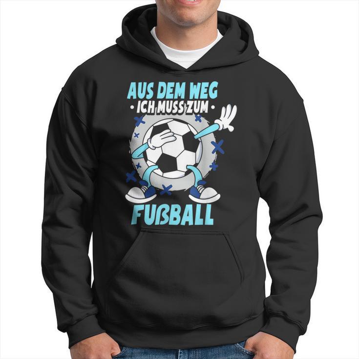 Aus Dem Weg Ich Muss Zum Football Hoodie