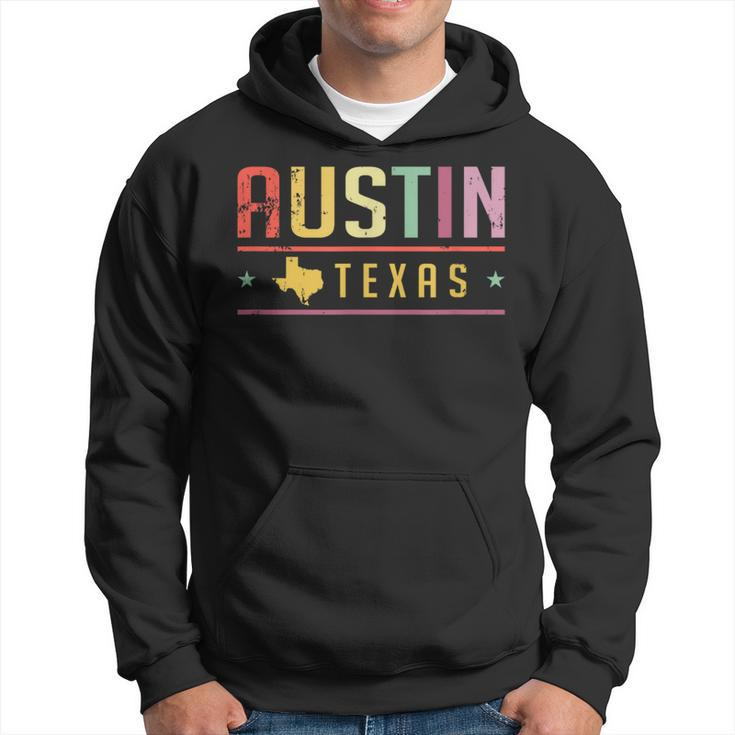 Austin Texas Souvenir Retro Austin Texas Hoodie