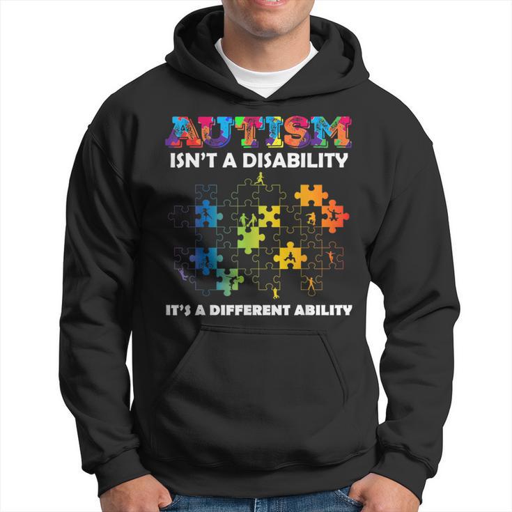 Autism Isn't A Disability Autism Month Awareness Hoodie