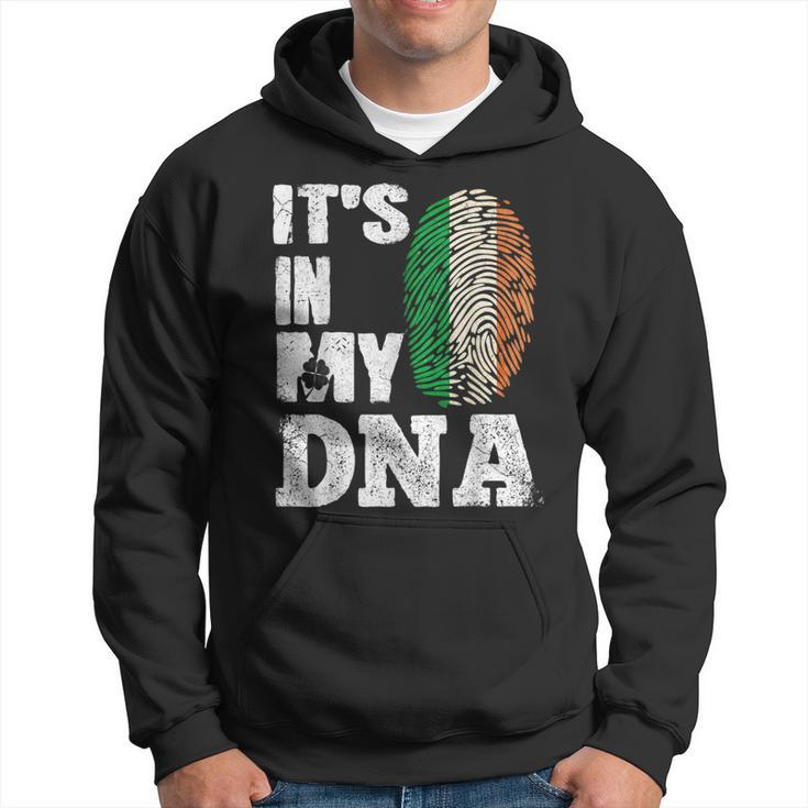 Awesome Ireland It's In My Dna Irish Flag Clover St Paddy's Hoodie
