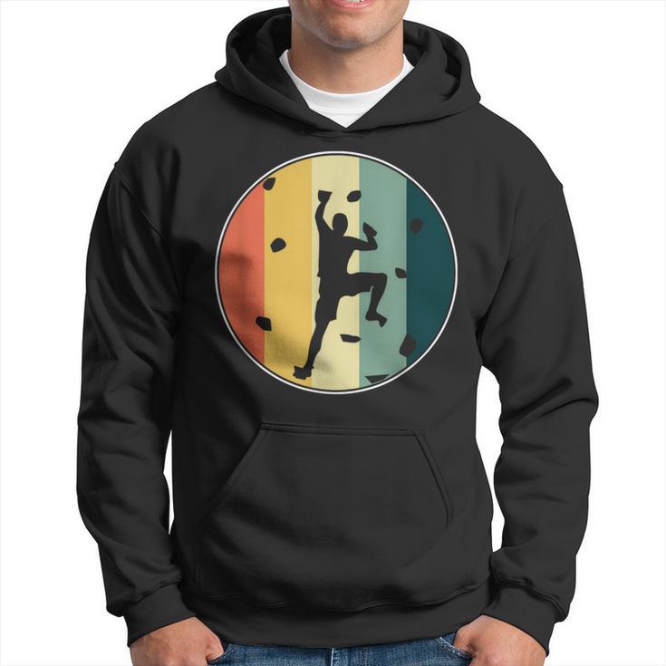 "The Floor Is Lava" Rock Climbing Hoodie - Unisex Bouldering Graphic Sweatshirt Gift