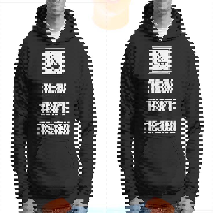 Baba The Man The Myth The Legend Arabic Dad Hoodie