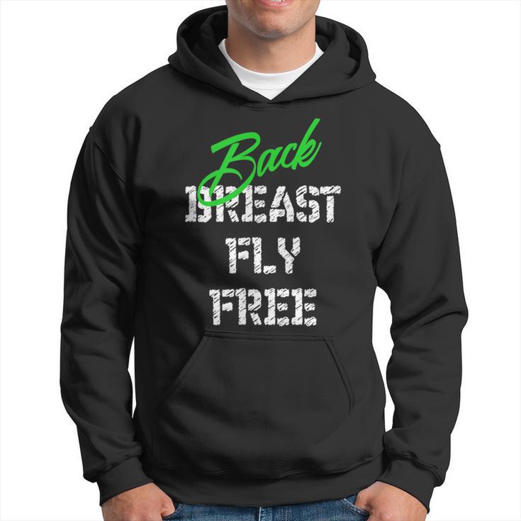 Back Stroke Medley Relay For Swim Team Hoodie