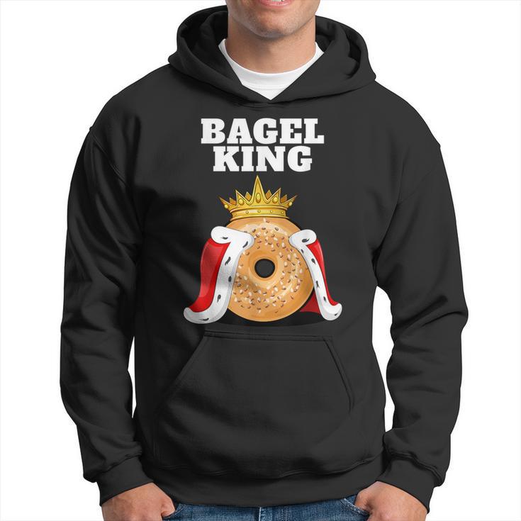 Bagel King Bagel Lover Cute Bagel Hoodie