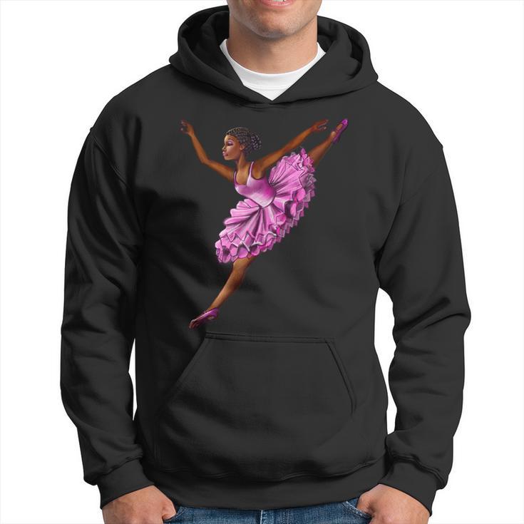 Ballet African American Ballerina Dancing Hoodie