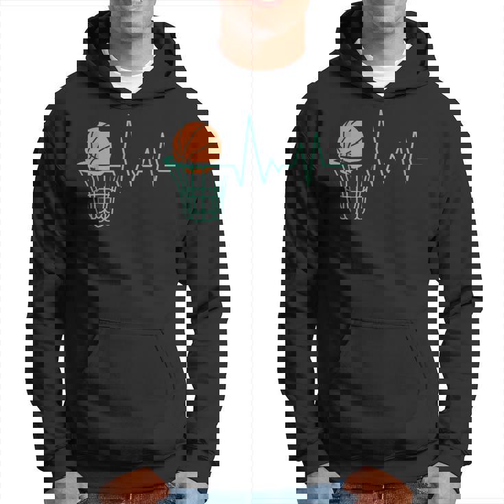 Baloncesto Latido Del Corazón I Jugador De Baloncesto I Sudadera