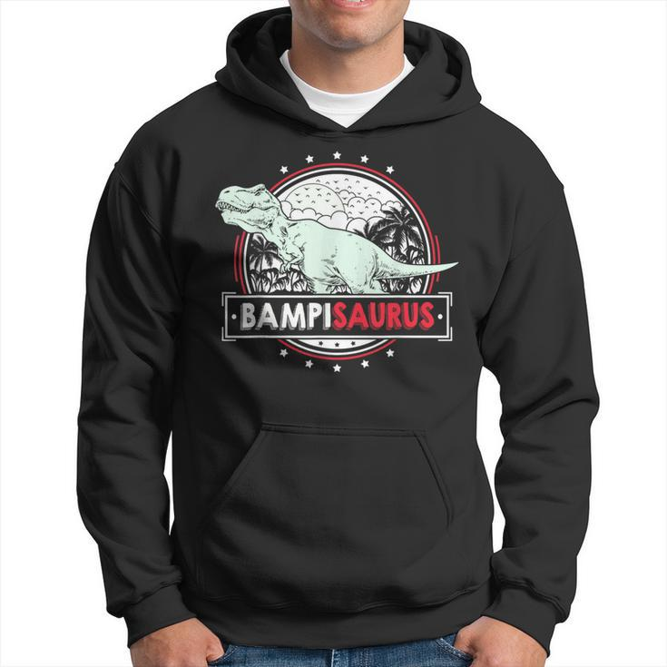 Bampisaurus For Bampi T Rex Dinosaur Fathers Day Hoodie
