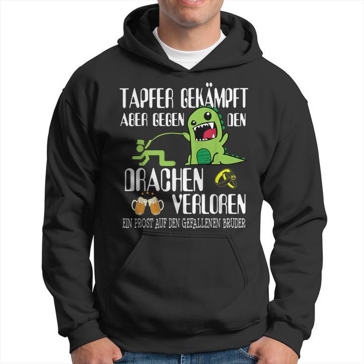 With Bapfer Fighter Dragon Poltern Stag Night Black S Hoodie