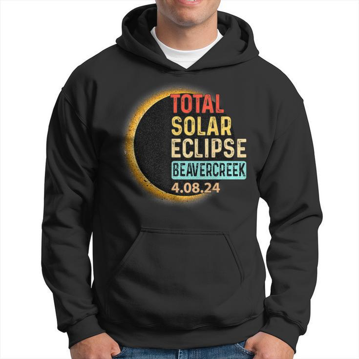 Beavercreek Ohio Oh Total Solar Eclipse Party 2024 Totality Hoodie