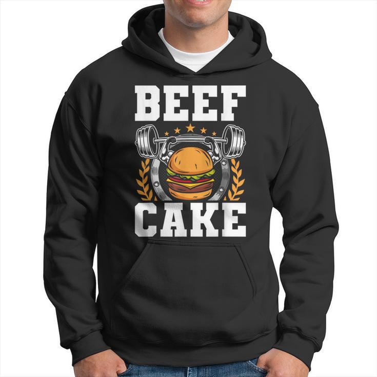 Beefcake Burger For Muscle And Gym Burger Lovers Hoodie