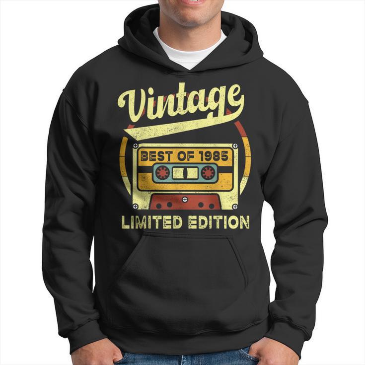 Best Of 1985 39Th Birthday Retro Vintage Cassette Tape Hoodie