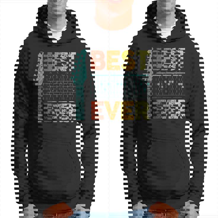 Best Guitar Dad Ever Chords Best Daddy Guitar Fathers Day Hoodie